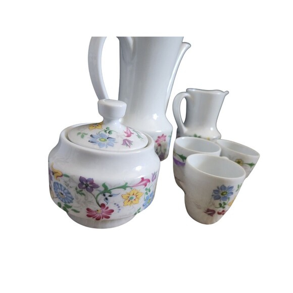 Pottery Teapot Set Ceramic Uch And Def Valencia Pottery Pre-owned Condition - Picture 3 of 14